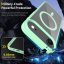 JP MagFit Clear MagSafe obal s N52 magnetem, iPhone Air, zelený