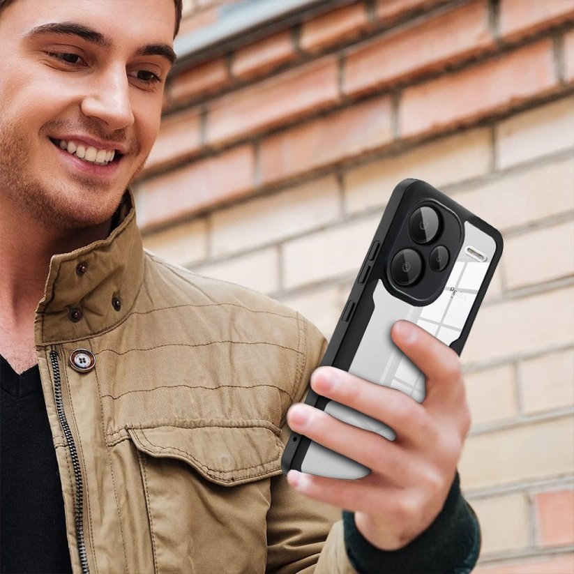 JP Defense colorful obal, Xiaomi Redmi Note 13 Pro Plus 5G, černý