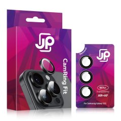 JP Camring Fit, sklíčko pro čočku fotoaparátu, Samsung Galaxy S25, černé