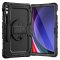 JP Solid360 obal na tablet, Samsung Tab S9+ 12.4" (X810 / X816B), černý