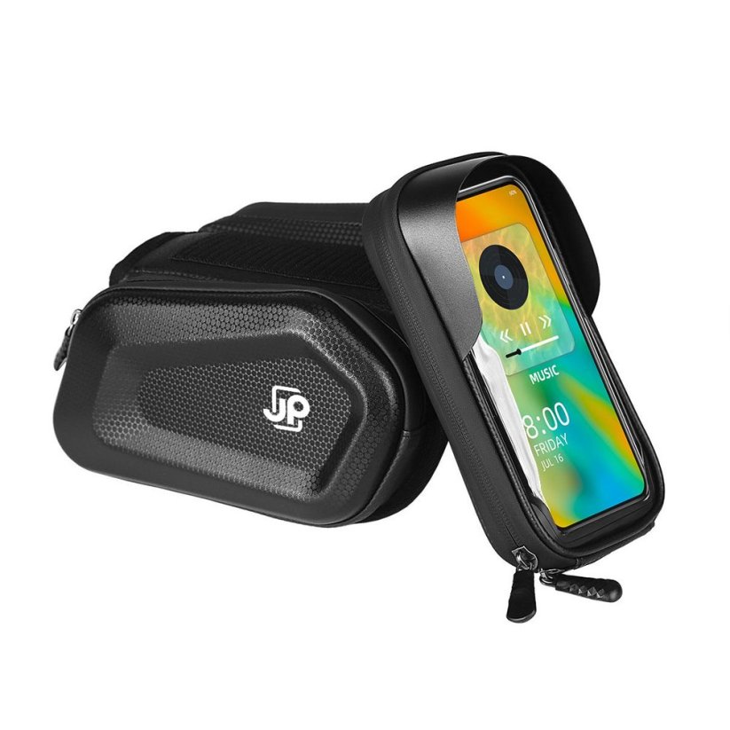JP Waterproof Frame Bag with Two Pockets BB03, Black