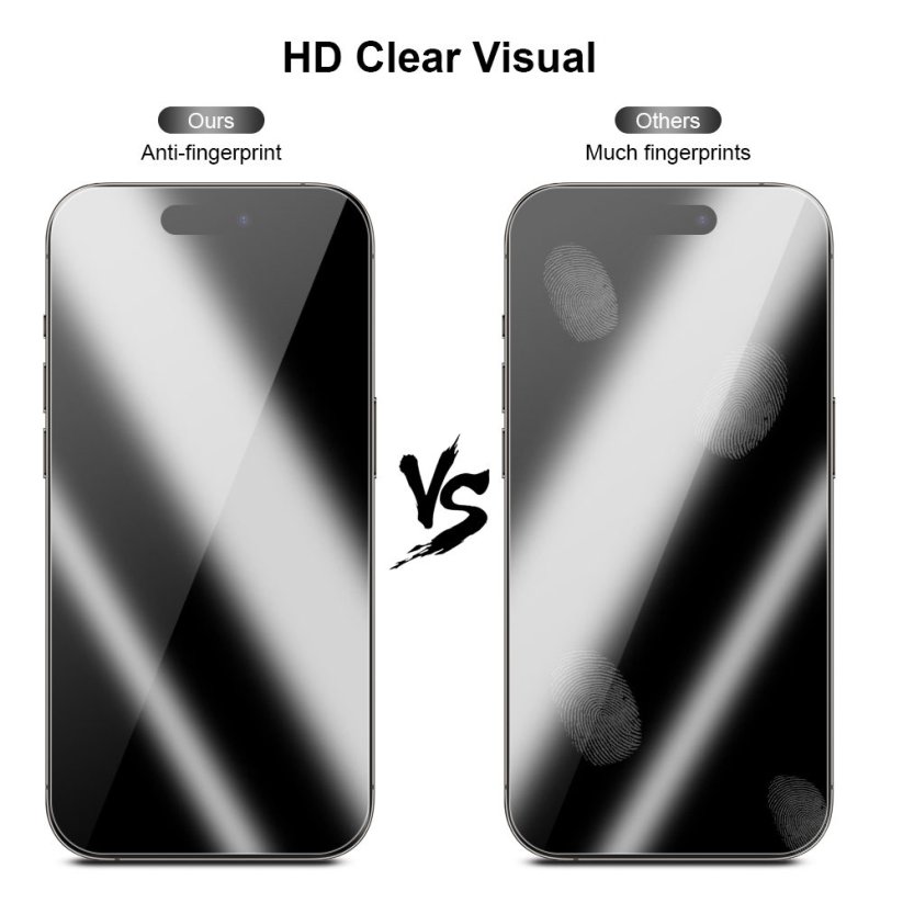 JP Mega Pack Tempered Glasses, 3 glasses with applicator + 2 camera glasses, iPhone 16 Pro