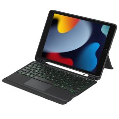 JP Keyboard case MK02 pouzdro na tablet, iPad 10.2 2019 / 2020 / 2021 (iPad 7 / 8 / 9), iPad 10.5 (2018), iPad Air 3 10.5 (2019), černé