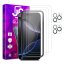 JP Mega Pack Tempered Glasses, 3 glasses with applicator + 2 camera glasses, iPhone 16 Pro Max