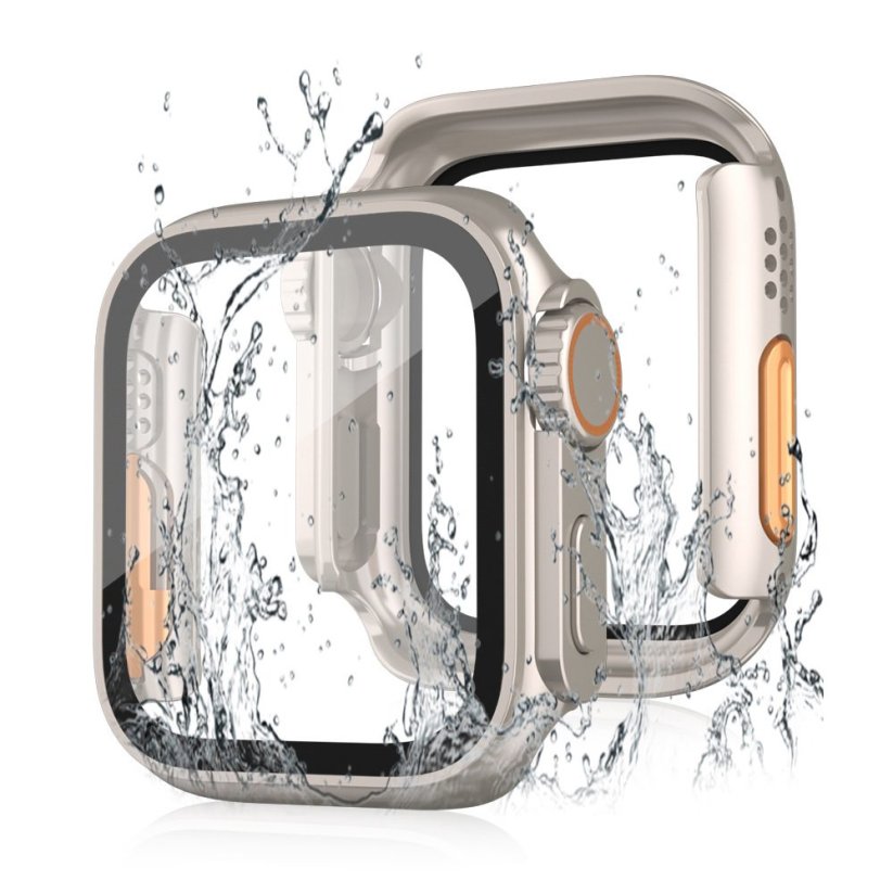 JP Watch case Upgrade, Apple Watch 7 / 8 / 9, 41 mm, transparent