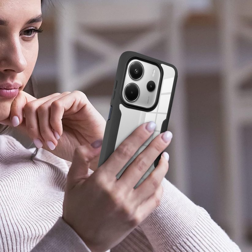 JP Defense colorful obal, Xiaomi Redmi Note 14 5G, červený