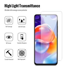 JP Combo Pack, Set of 2 Tempered Glass and 2 Camera Glass, Xiaomi Redmi Note 11 Pro