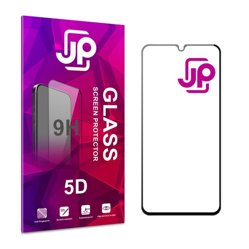 JP 5D Tvrzené sklo, Samsung Galaxy A15, černé
