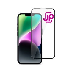 JP 5D Tempered Glass, iPhone 14, black