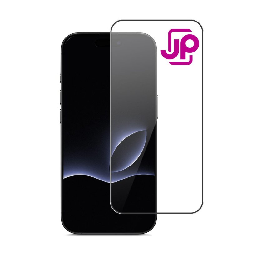 JP 5D Tvrzené sklo, iPhone 17 Pro Max, černé