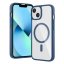 JP MagFit Clear MagSafe case with N52 magnet, iPhone 13 / 14, Blue