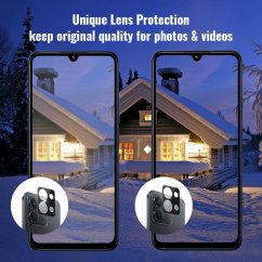 3D Tvrzené sklo pro čočku fotoaparátu (kamery), Xiaomi Redmi 15C