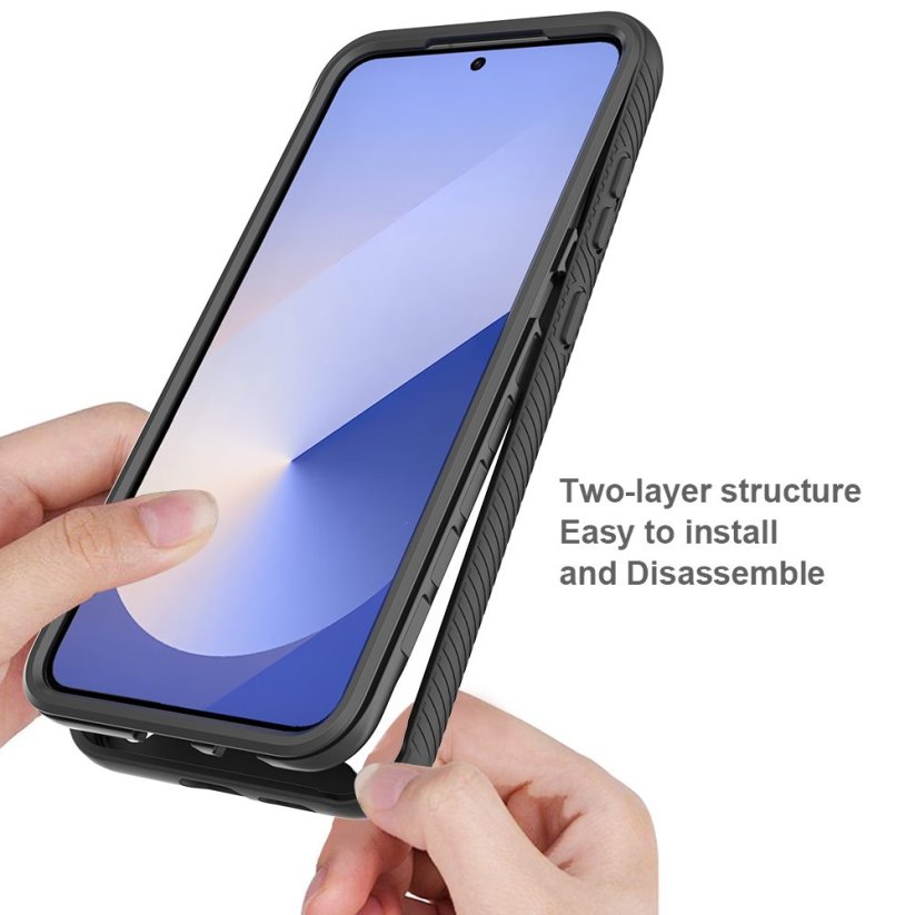 JP Defense360 obal, Samsung Galaxy S25 Plus, černý