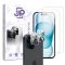 JP Combo Pack, Set of 2 Tempered Glass and 2 Camera Glass, iPhone 15