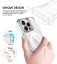 JP MagFit MagSafe Case with 3M SGS Certification, iPhone 16 Pro Max, Transparent