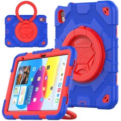 JP Kids360 obal na tablet, iPad 10.9 2022 (iPad 10), modro-červený