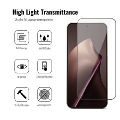 JP 5D Combo pack, Sada 2 5D tvrzených skel a 2 sklíček na fotoaparát, Xiaomi 15T