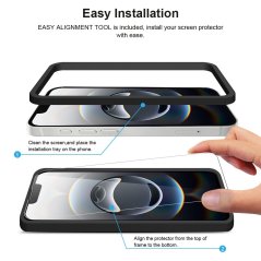 JP Mega Pack Tvrzených skel, 3 skla na telefon s aplikátorem + 2 skla na čočku, iPhone 16e