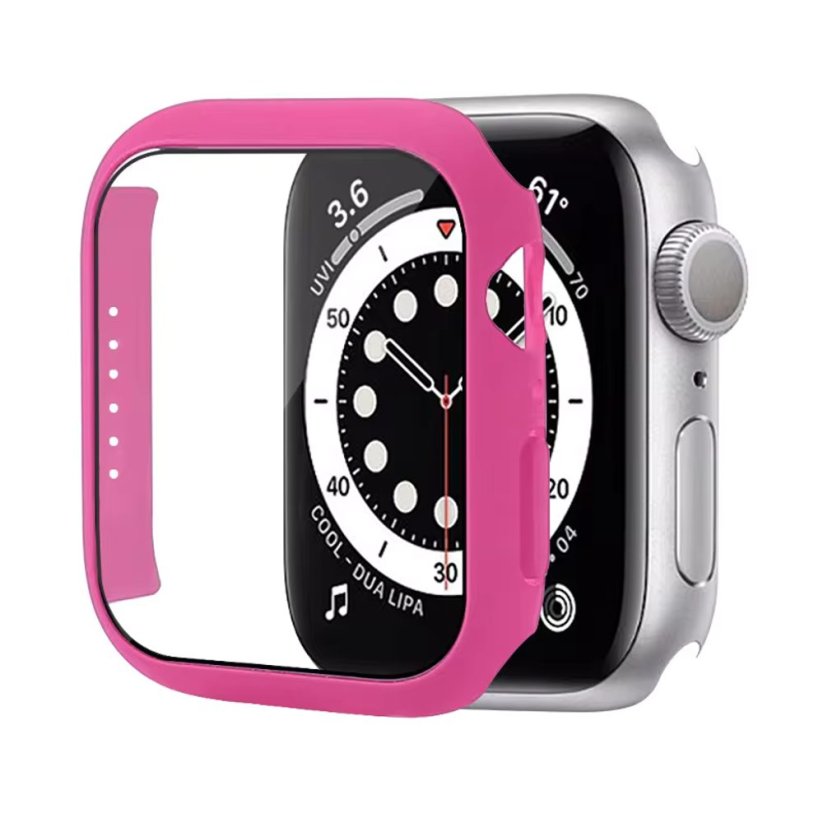 JP Watch case, Apple Watch 7 / 8 / 9, 45 mm, tmavě růžový