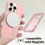 JP MagFit Colour MagSafe case with N52 magnet, iPhone 16, Light Pink