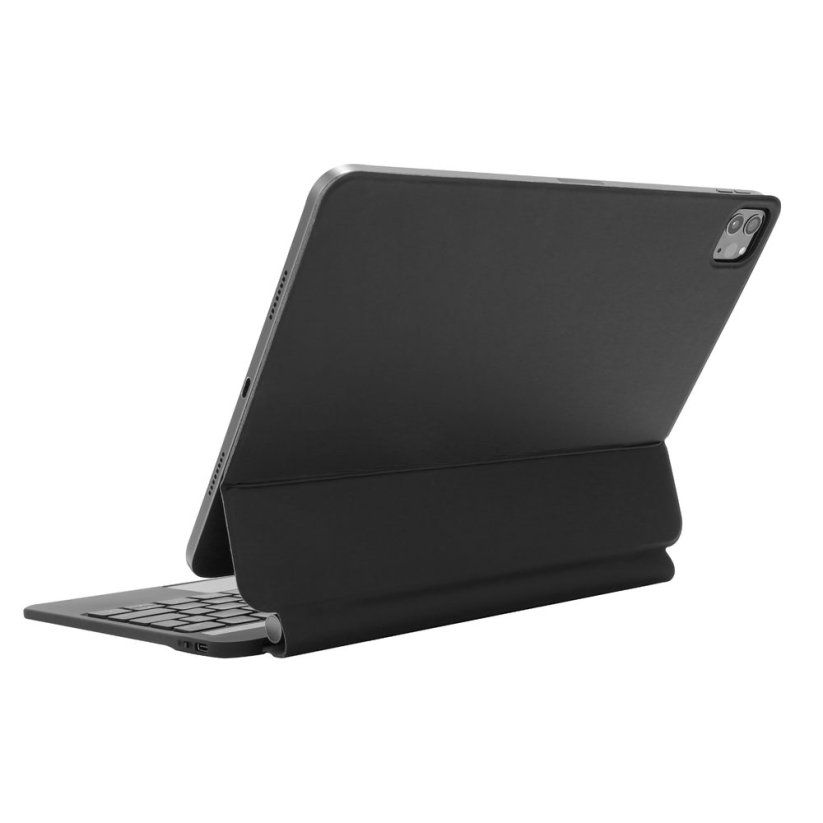 JP Magnetic Keyboard MK01 pouzdro na tablet s displejem, iPad Pro 11 2018 / 2020 / 2021 / 2022, iPad Air 4 10.9 2020 / Air 5 10.9 2022 / Air 6 11 2024 / Air 7 11 2025 / Air 8 11 2026, černé