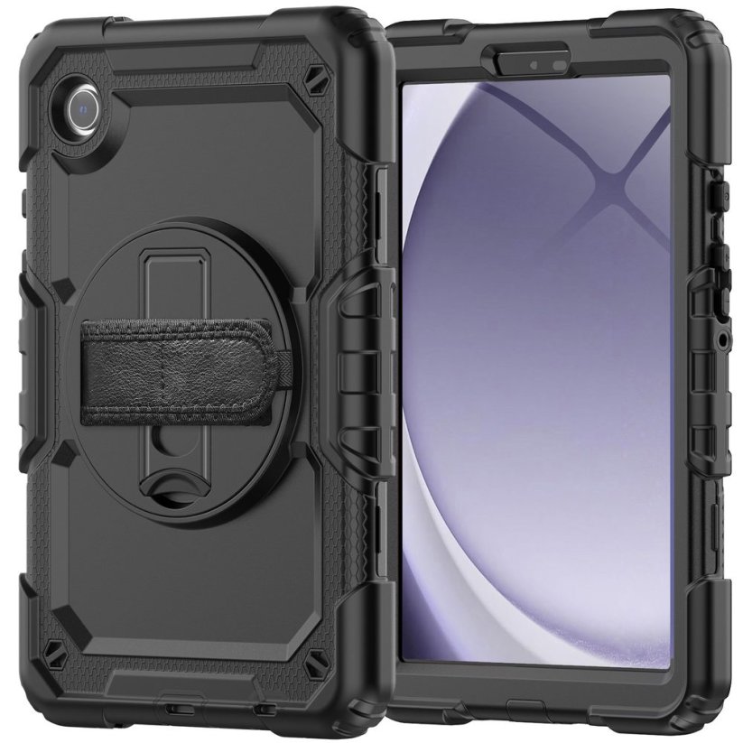 JP Solid360 tablet case, Samsung Tab A9 8.7, black
