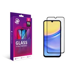 JP Titan extra odolné tvrzené sklo, Samsung Galaxy A15 5G, černé