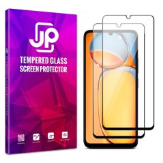 JP 2x 3D Tempered Glass, Xiaomi Redmi 13C, black