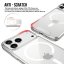 JP MagFit MagSafe obal s 1.2M SGS certifikátem, iPhone 17 Pro, průhledný