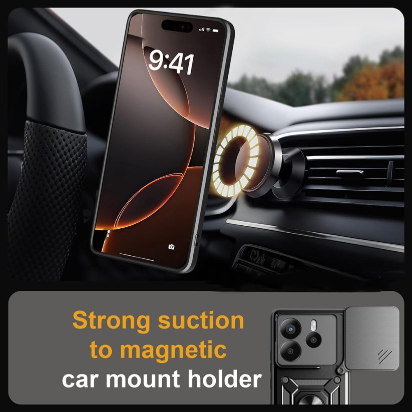 JP CamShield, Xiaomi Redmi Note 14 5G, black