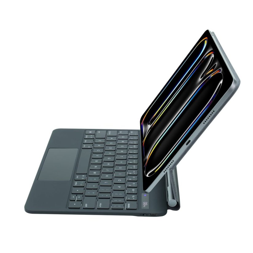 JP Magnetic Keyboard MK01 pouzdro na tablet s displejem, iPad Pro 11 2024 / 2025, černé