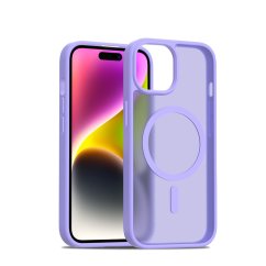 JP MagFit Colour MagSafe case with N52 magnet, iPhone 15, Purple