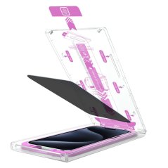 JP SimpleFlow Privacy Tvrzené sklo s jednoduchou aplikací, Samsung Galaxy S25 Plus