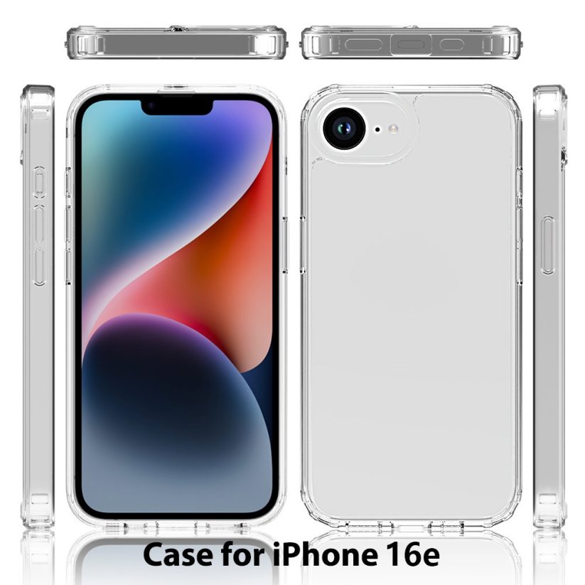 JP Průhledný obal, iPhone 16e
