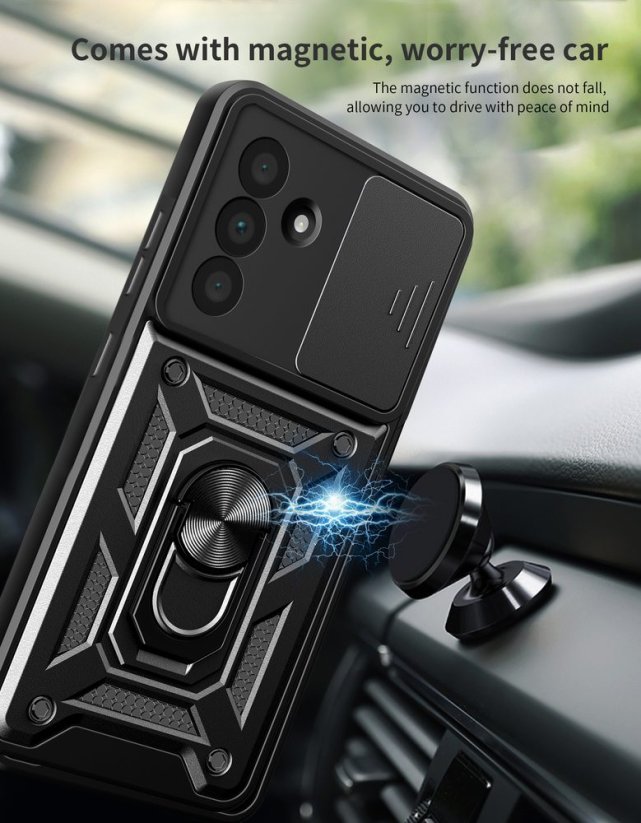 JP CamShield, Samsung Galaxy A36, černý