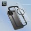 JP MagFit Clear MagSafe case with N52 magnet, iPhone 16 Pro Max, Blue