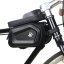 JP Waterproof Frame Bag with Two Pockets BB03, Black