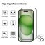 JP Full Pack Tempered glass, 2x 3D glass with applicator + 2x camera glass, iPhone 15