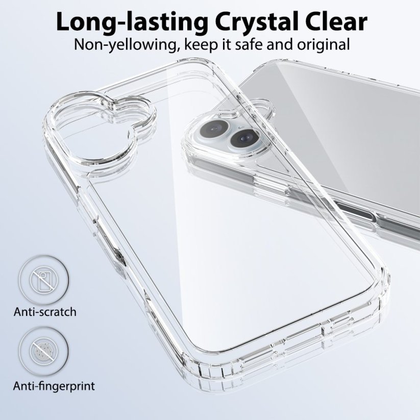 JP Průhledný obal, iPhone 16