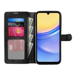 JP Wallet pouzdro, Samsung Galaxy A15, černé