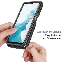 JP Defense360 case, Samsung Galaxy A23, black