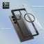 JP MagFit Clear MagSafe case with N52 magnet, Samsung Galaxy S24 Ultra, Black