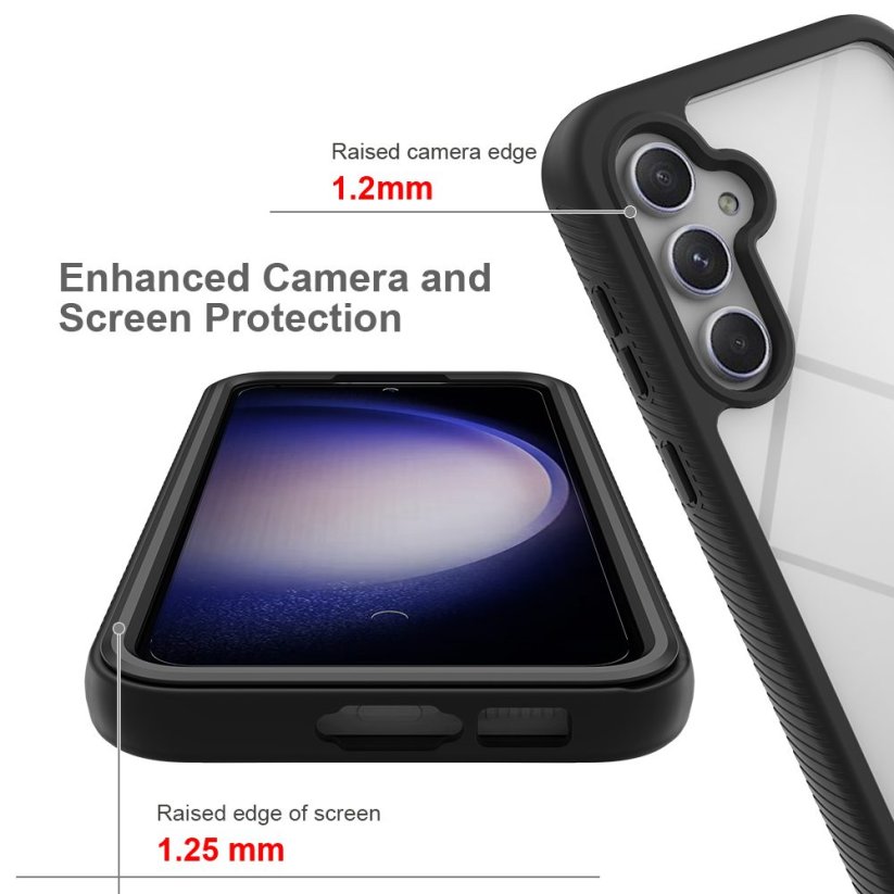 JP Defense360 case, Samsung Galaxy S24, black