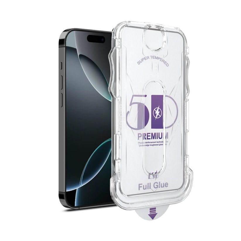 JP DustFree 5D Tempered Glass, iPhone 16 Pro