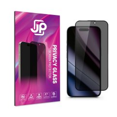 JP Privacy Tempered Glass, iPhone 16, Black