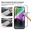 JP 3D Tempered glass with installation frame, iPhone 14, black