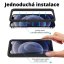 JP 3D Tempered glass with installation frame, iPhone 12, black