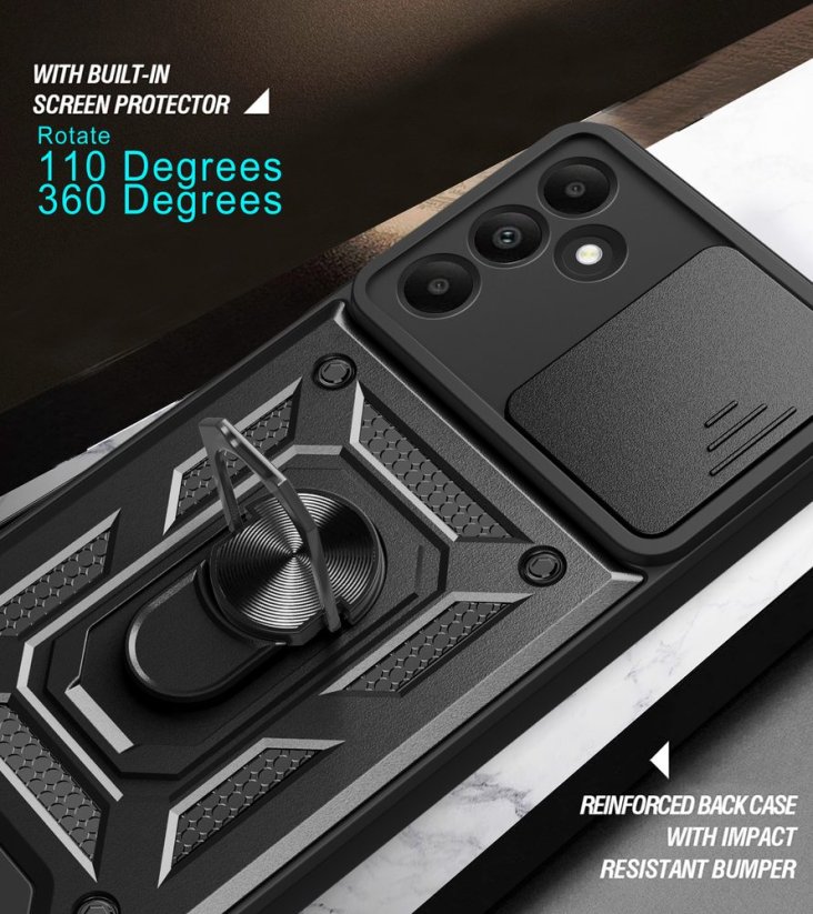 JP CamShield, Samsung Galaxy A15, black