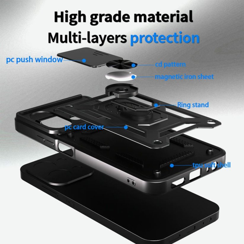 JP CamShield, Xiaomi Redmi 15C, černý