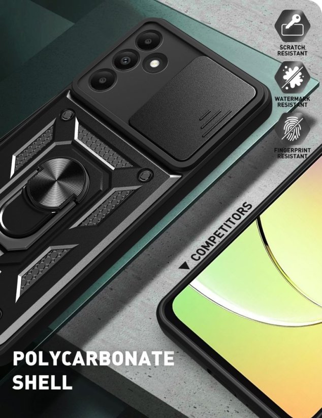 JP CamShield, Samsung Galaxy A15, black